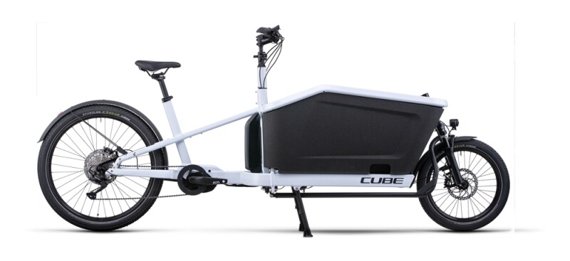 Cube Cargo Sport Hybrid  500 flashwhite´n´black