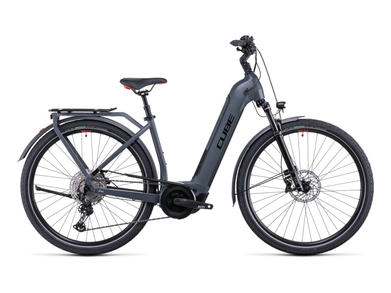 Cube Touring Hybrid EXC 500 grey´n´red