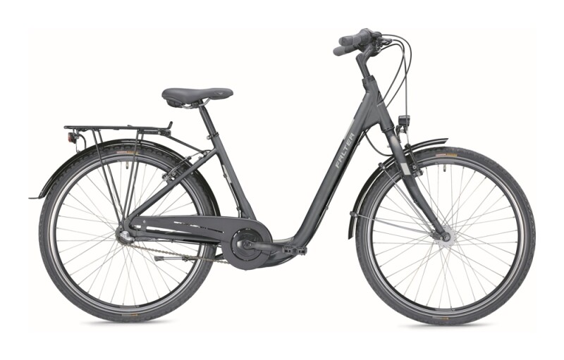 FALTER C 3.0 Comfort grey metallic, glossy Citybike