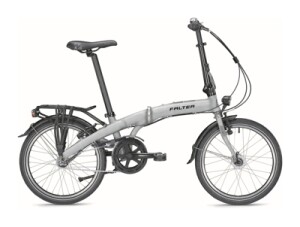 FALTER F 5.0 DELUXE Faltrahmen grey/black, glossy