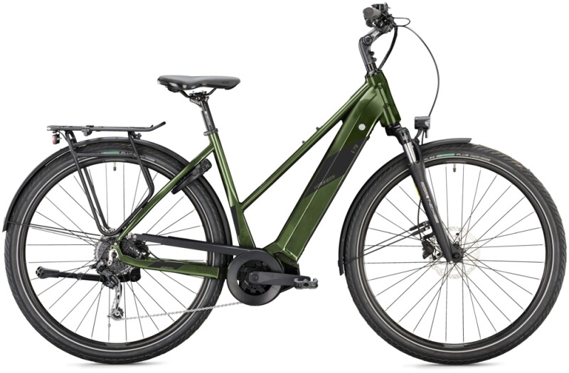 MORRISON E 7.0 625 Trapez dark - green e-Trekkingbike
