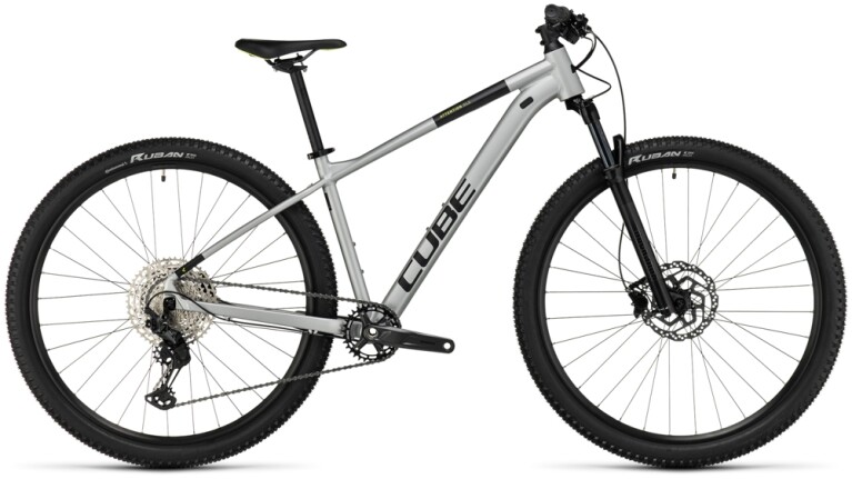 CUBE Attention SLX silvergrey´n´lime
