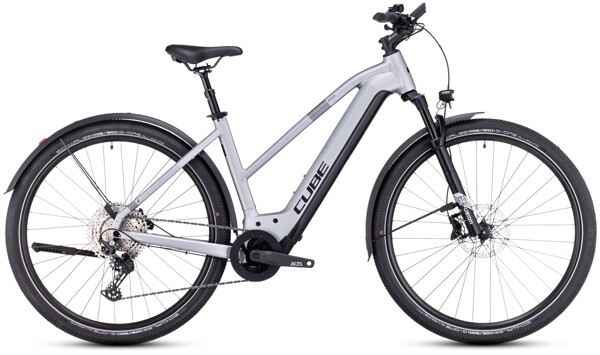 CUBE - Nuride Hybrid EXC 625 Allroad polarsilver´n´black