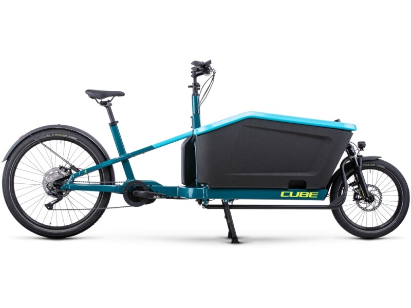 Cube Cargo Sport Hybrid  500 blue´n´lime