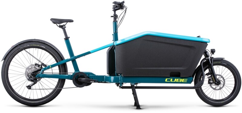 Cube Cargo Sport Hybrid  500 blue´n´lime