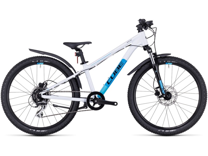 Cube Acid 240 Disc Allroad white´n´blue