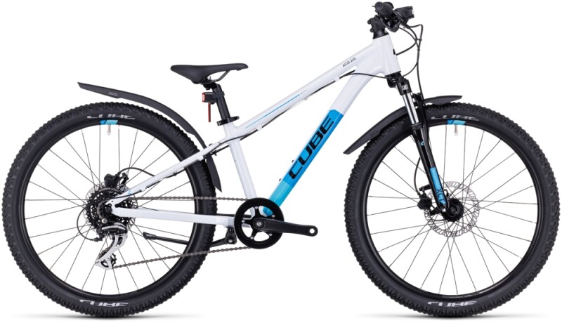 Cube Acid 240 Disc Allroad white´n´blue