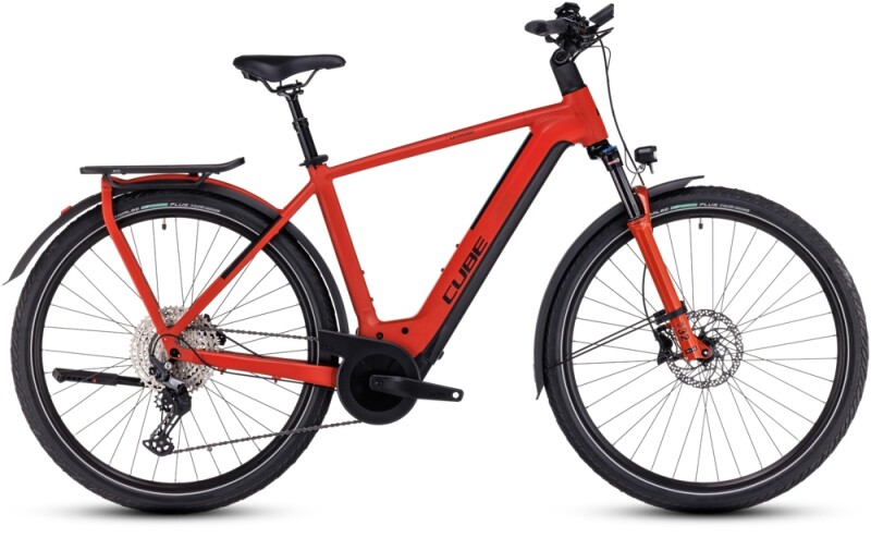 Cube Kathmandu Hybrid EXC 750 red´n´black