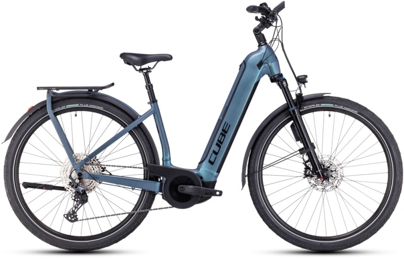 Cube Kathmandu Hybrid ABS 750 smaragdgrey´n´blue