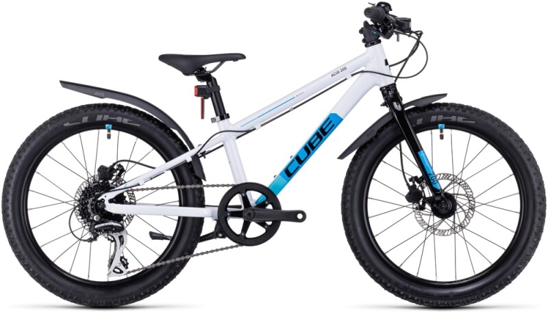 Cube Acid 200 Disc Allroad white´n´blue