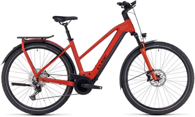 Cube Kathmandu Hybrid EXC 750 red´n´black