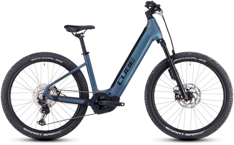 Cube Reaction Hybrid ABS 750 smaragdgrey´n´blue e-Mountainbike