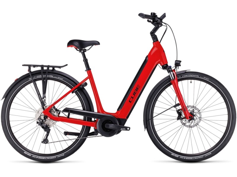 Cube Supreme Sport Hybrid Pro 500 red´n´black