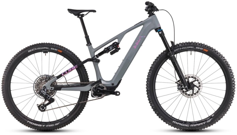 Cube AMS Hyb. ONE44 C:68X TM 400X 29 grey´n´purple e-Mountainbike