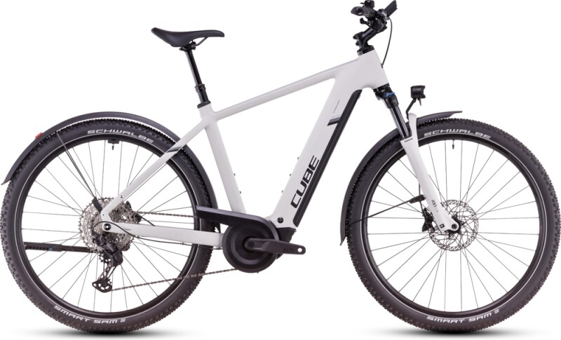 Cube Nuride Hybrid EXC Allroad cotton´n´silver e-Trekkingbike