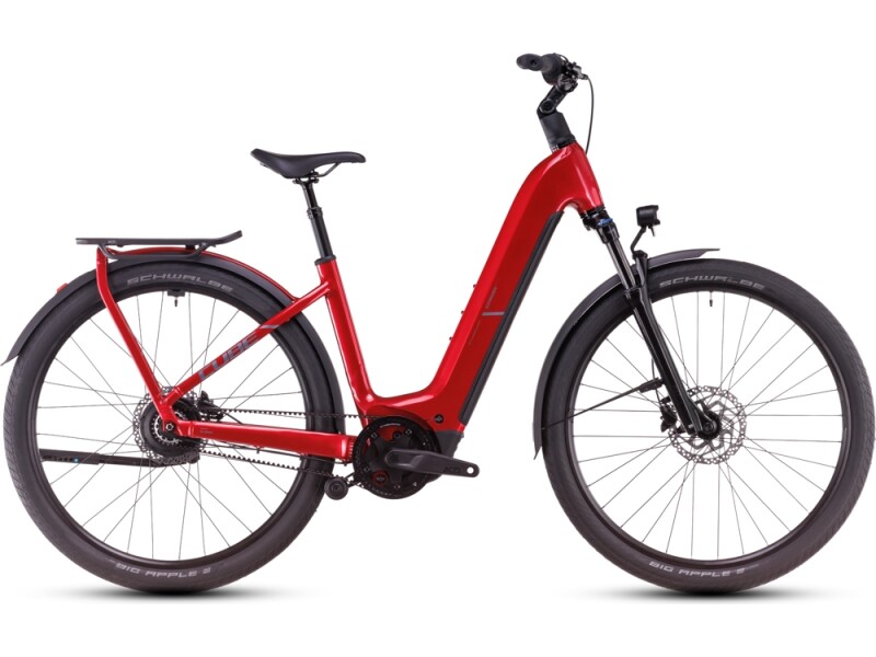 Cube Kathmandu Hybrid Comfort Pro electricred´n´red