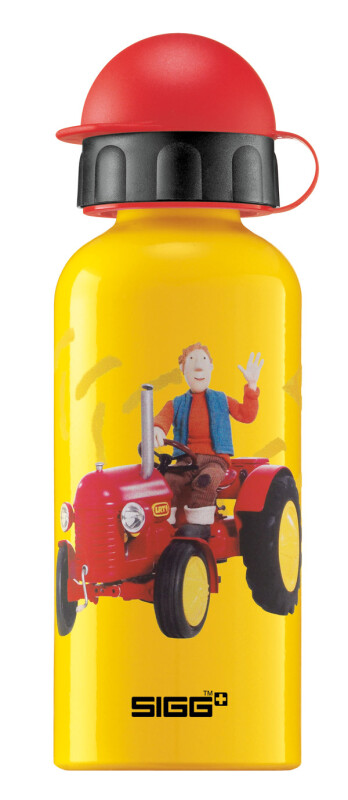 Sigg Alu Kinder Trinkflasche Little Red Traktor