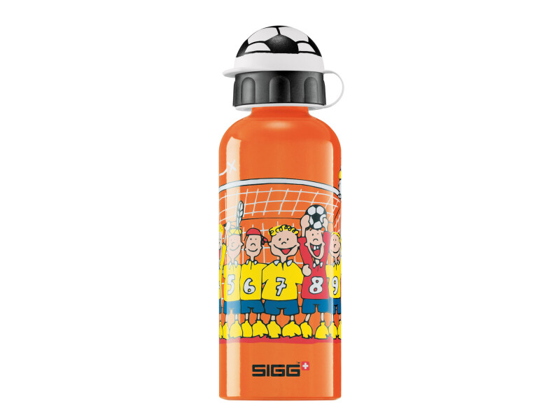 Sigg Alu Kinder Trinkflasche Fußball Team