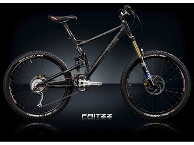 Cube Fritzz K18 Black Anodized