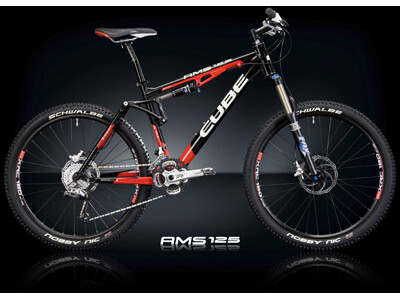 Cube AMS 125 K24 BlacknRed