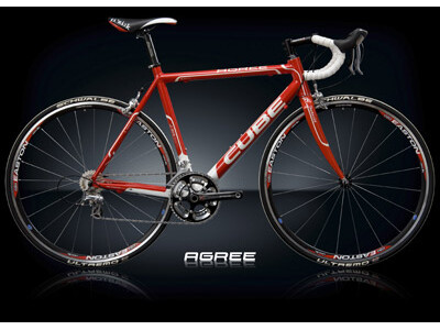 Cube Agree 3-Fach Racing Red