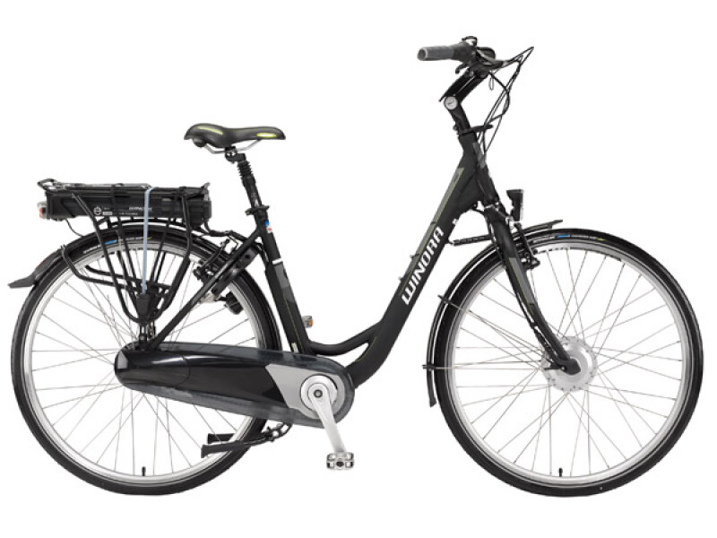 Winora Mionic de Luxe Wave schwarzgruen
