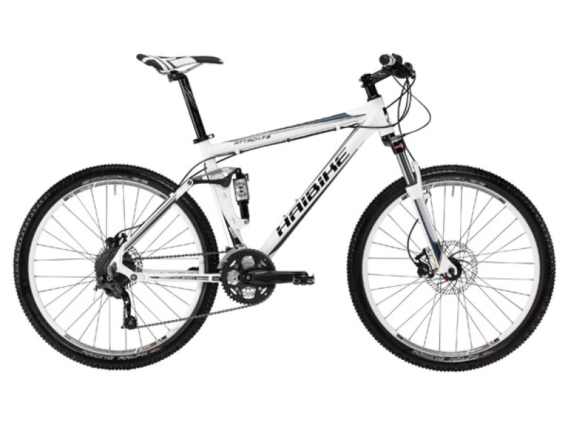 Haibike Attack FS weiss Sondermodell
