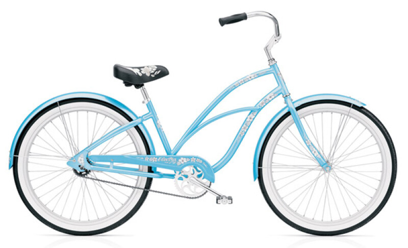 Electra Bicycle Hawaii 3i baby blue ladies'