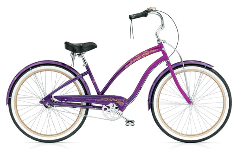 Electra Bicycle Karma 3i purple fade ladies'