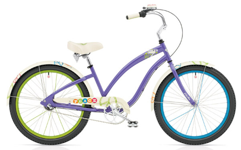 Electra Bicycle Peace 3i purple ladies'
