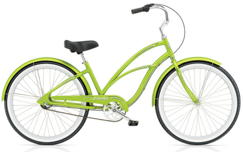 Electra Bicycle Coaster 3i electric green ladies'
