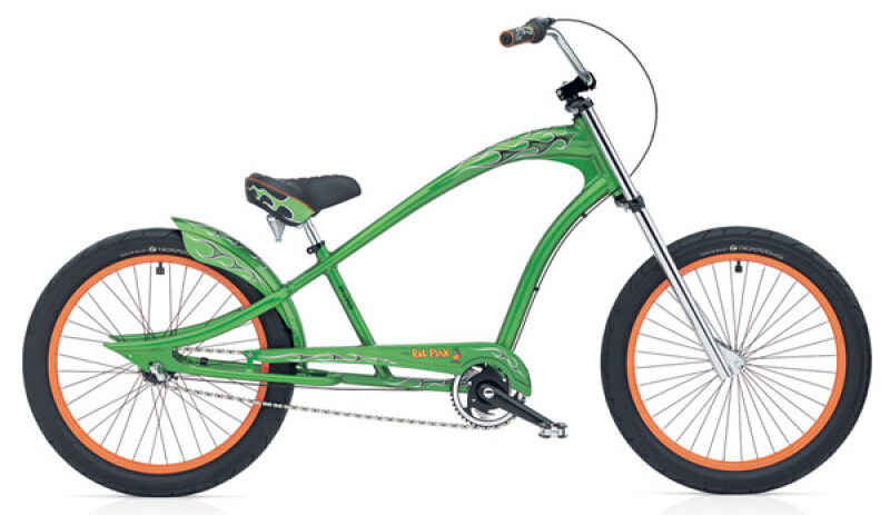 Electra Bicycle Rat Fink 3i metall flake green men's