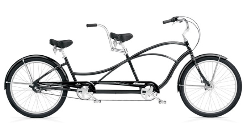 Electra Bicycle Swing Tandem 3i black