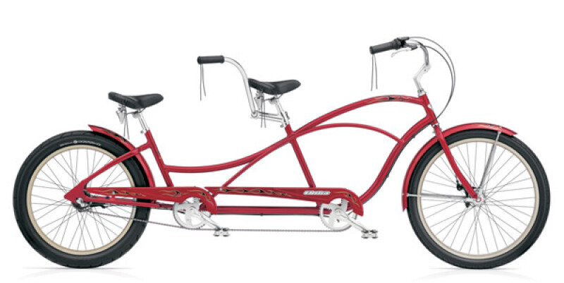 Electra Bicycle Hellbetty Tandem 3i hot red