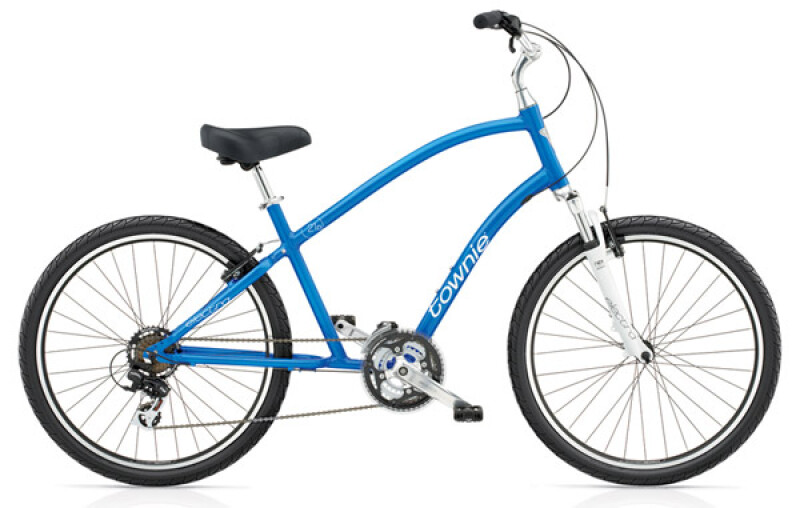 Electra Bicycle Townie Original 21D blue metallic men's