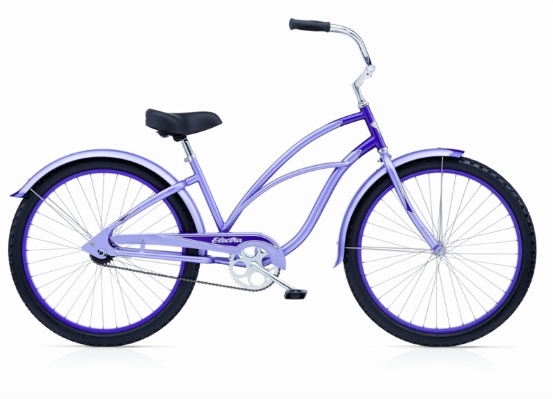 Electra Bicycle Cruiser 1 lavender/ purple ladies'
