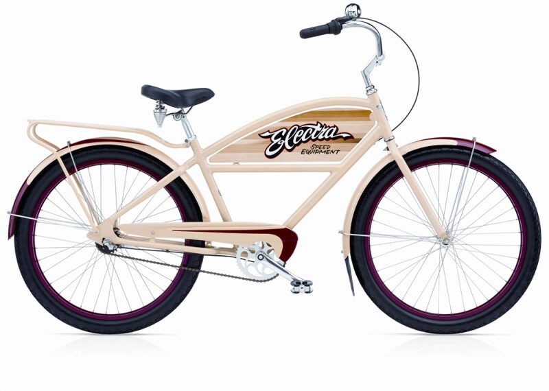 Electra Bicycle Courier 3i khaki/red men's