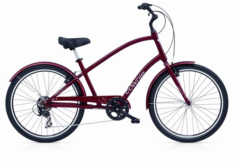 Electra Bicycle Townie Original 7D red metallic men's