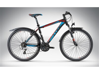 Cube AIM STREET 26 black neonred blue