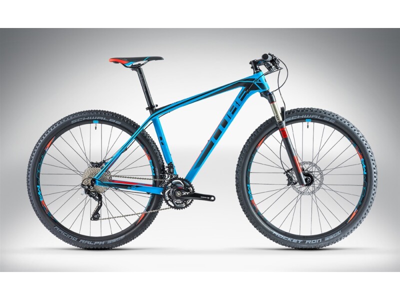 Cube REACTION GTC RACE 29 blue'n'flashred