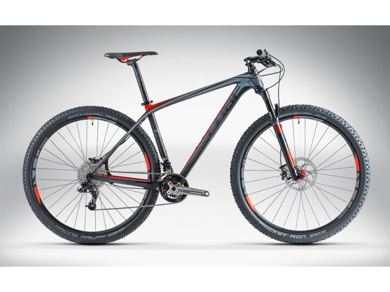 Cube REACTION GTC SLT 29 black'n'grey'n'flashred