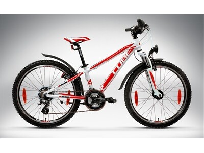 Cube KID 240 street white red