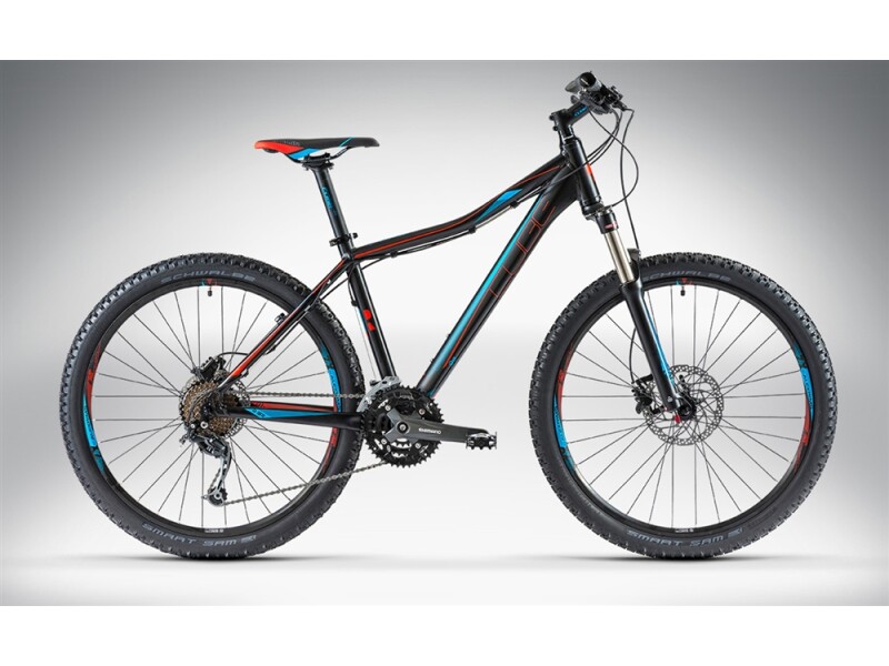 Cube ACCESS WLS RACE black'n'flashred