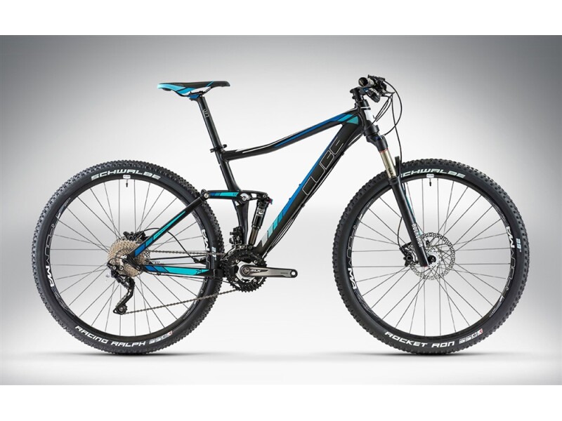 Cube STING WLS 120 RACE 27.5 / 29 black'n'blue