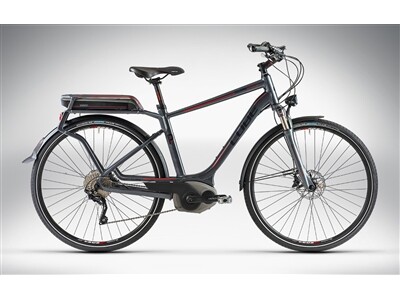 Cube TOURING HYBRID PRO anthrazit black red Man