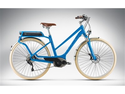 Cube TOURING HYBRID PRO blue'n'white