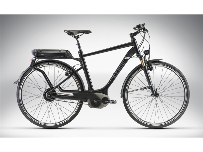 Cube DELHI HYBRID PRO anthrazit white black Man
