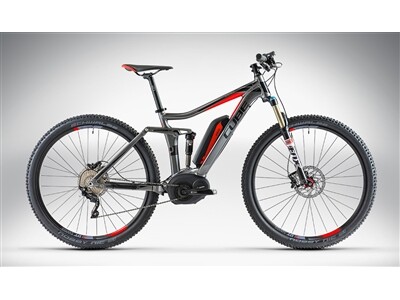 Cube STEREO HYBRID 120 PRO 29 grey'n'black'n'flashred
