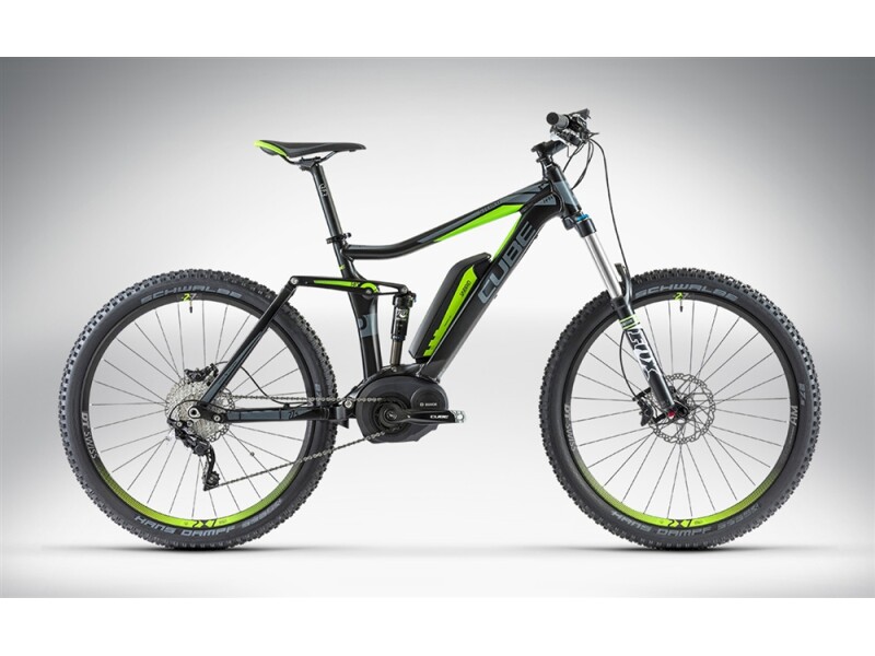 Cube STEREO HYBRID 140 PRO 27.5 black'n'grey'n'green