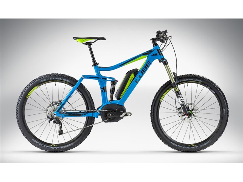 Cube STEREO HYBRID 140 SL 27.5 blue'n'lime